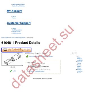 61048-1 datasheet  